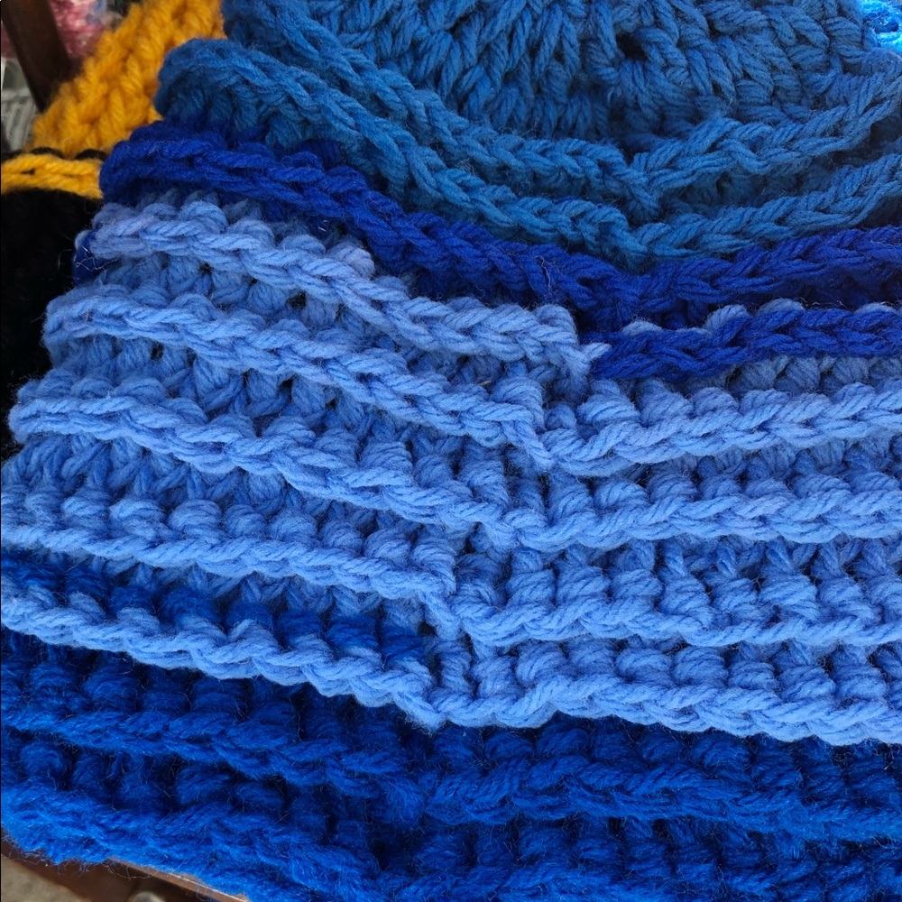 Hand knitted hat